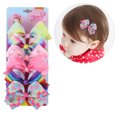 thumbnail image 2 of Coofit 6PCS Snap Clips Mode Mignon Bowknot Cheveux Clips Cheveux Barrettes Accessoires de Cheveux, 2 of 5