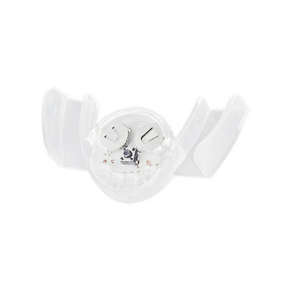 Protector bucal LED luminoso Toystoory Grind Stopper Sleep Aid Férula Bandejas Guardias Elimina los ronquidos Boquilla Bruxismo