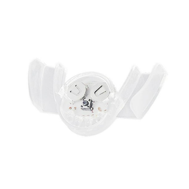 Protector bucal LED luminoso Toystoory Grind Stopper Sleep Aid Férula Bandejas Guardias Elimina los ronquidos Boquilla Bruxismo