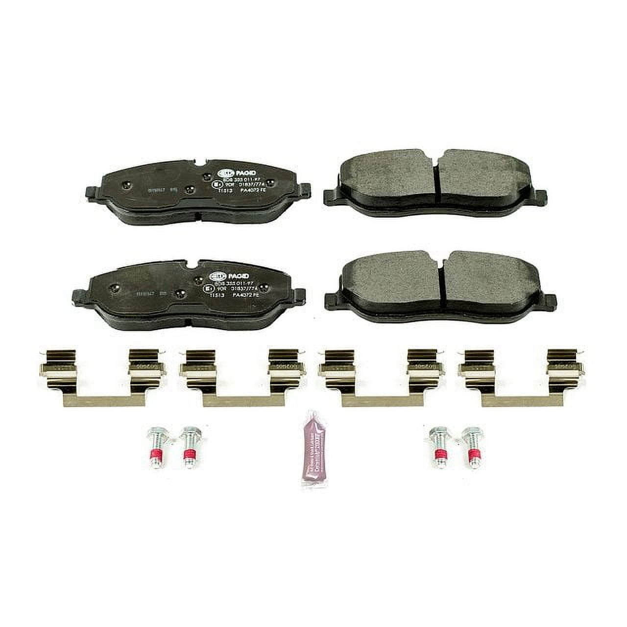 Power Stop Front Euro-Stop ECE-R90 Certified Brake Pad ESP1197