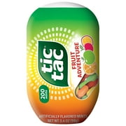 Tic Tac Fruit Adventure Mints, On-The-Go Refreshment, 3.4 oz Bottle Pack