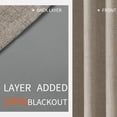 thumbnail image 3 of Cortinas Blackout Joydeco Burg 229 cm 100% Opacas 2 Paneles, 3 of 8