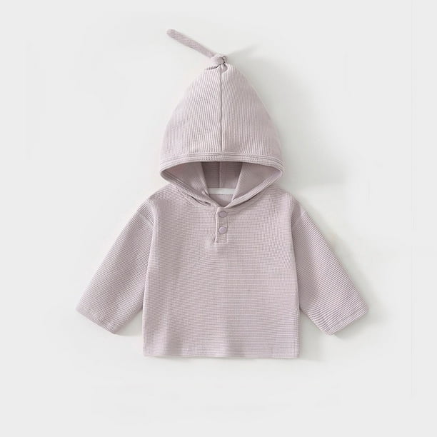 Blusa con capucha de manga larga para niños, moderna, con capucha, de manga larga, cálida, informal, holgada, conjunto de sudadera de poliéster para niños