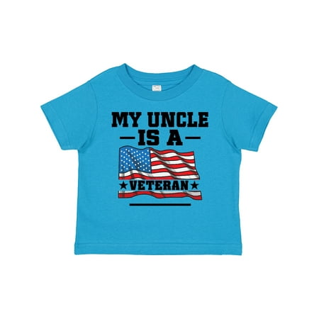 

Inktastic Uncle Military Veteran Gift Toddler Boy or Toddler Girl T-Shirt