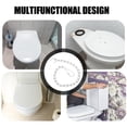 thumbnail image 3 of HAMPPLIES 3 Pcs Stainless Steel Toilet Flapper Replacement Kit Durable Toilet Parts Inside Tank, 3 of 8