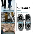 thumbnail image 2 of Clavos para crampones con 12 pomos, el único diseño innovador en Amazon, tacos de hielo, clavos para botas de hielo, garra para zapatos. Xemadio LL-2403-1, 2 of 6