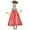 Red, variant on Mercatoo Kids Girl Hanfu Dresses Embroidery Print Retro Long Sleeves Chiffon Dress Chinese Ancient Traditional Clothes