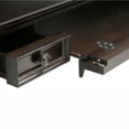 thumbnail image 2 of Simpli Home Amherst Solid Wood Transitional 54 inch Wide Desk with 30 inch Wide Bookcase in Hickory Brown (Set of 2), 2 of 12