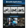thumbnail image 3 of GloryStar Anti-Slip Motorcycle Rear Wheel Stand, Adjustable Jack Lift with 450 lbs Capacity for Maintenance and Repair Tasks, 3 of 7