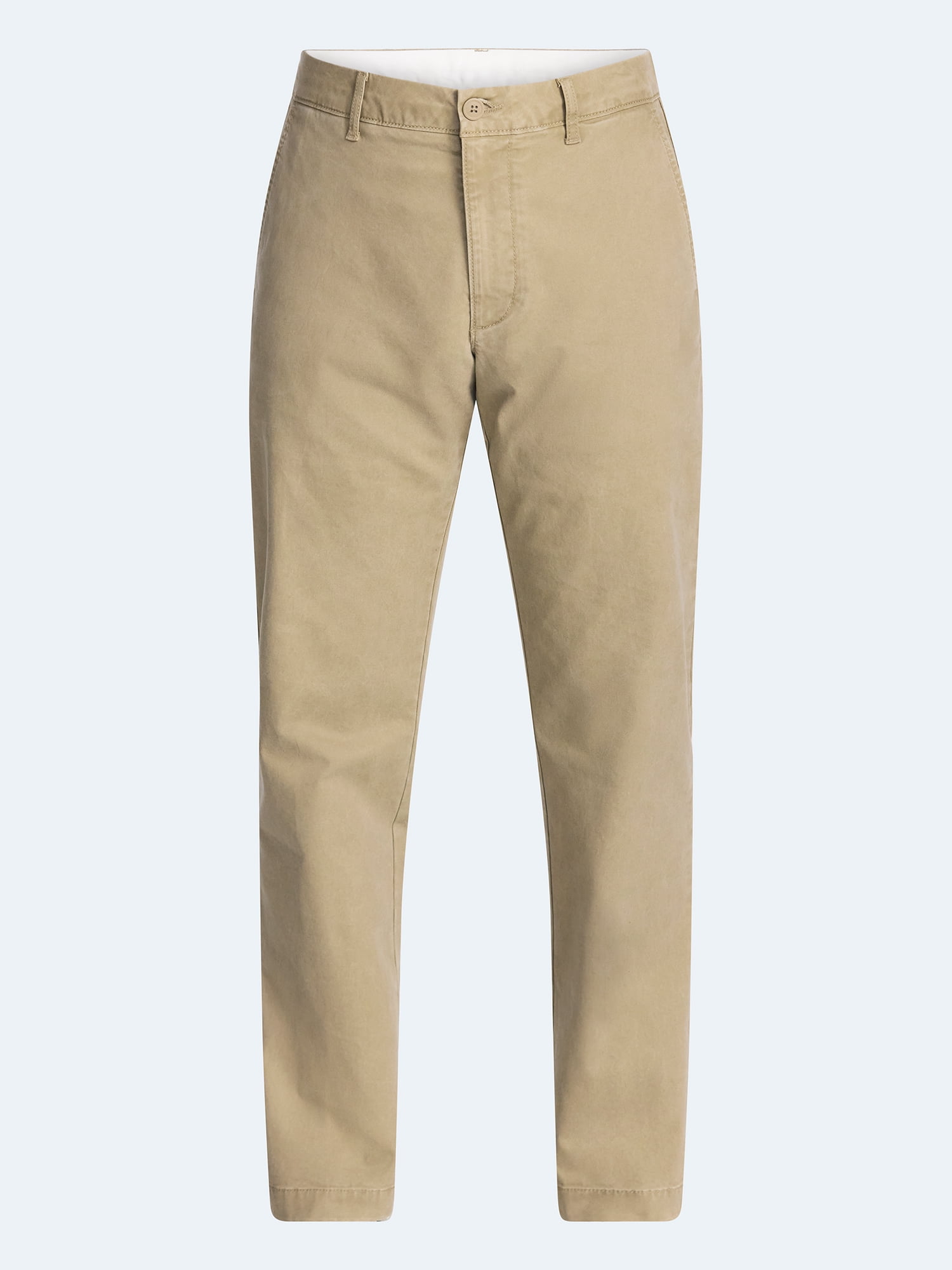 Free Assembly Men's Straight Fit Chino Pants, Waist Sizes 29-40