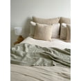 thumbnail image 6 of Cotton Beige Boucle Dutch Euro Pillow 28x36 Beige / Pillow Cover Only, 6 of 6