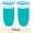 Mint, variant on Nuby 360 Wonder Leak-Free Insulated Sippy Cup, 10 oz, Aqua and White