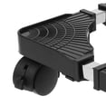 thumbnail image 5 of Plant Caddy With Wheels: Heavy Duty Rolling Plant Stand 9.45-15inch Adjustable Dolly Round Flowerpot Roller Base For Indoor Outdoor, 5 of 8
