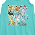thumbnail image 2 of Pokémon - Eeveelution Stickers - Youth Girls A-line Dress, 2 of 4