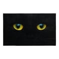thumbnail image 2 of Mohawk Home Cat Face Black Halloween Accent Rug, 2' 6" x 4' 2", 2 of 7