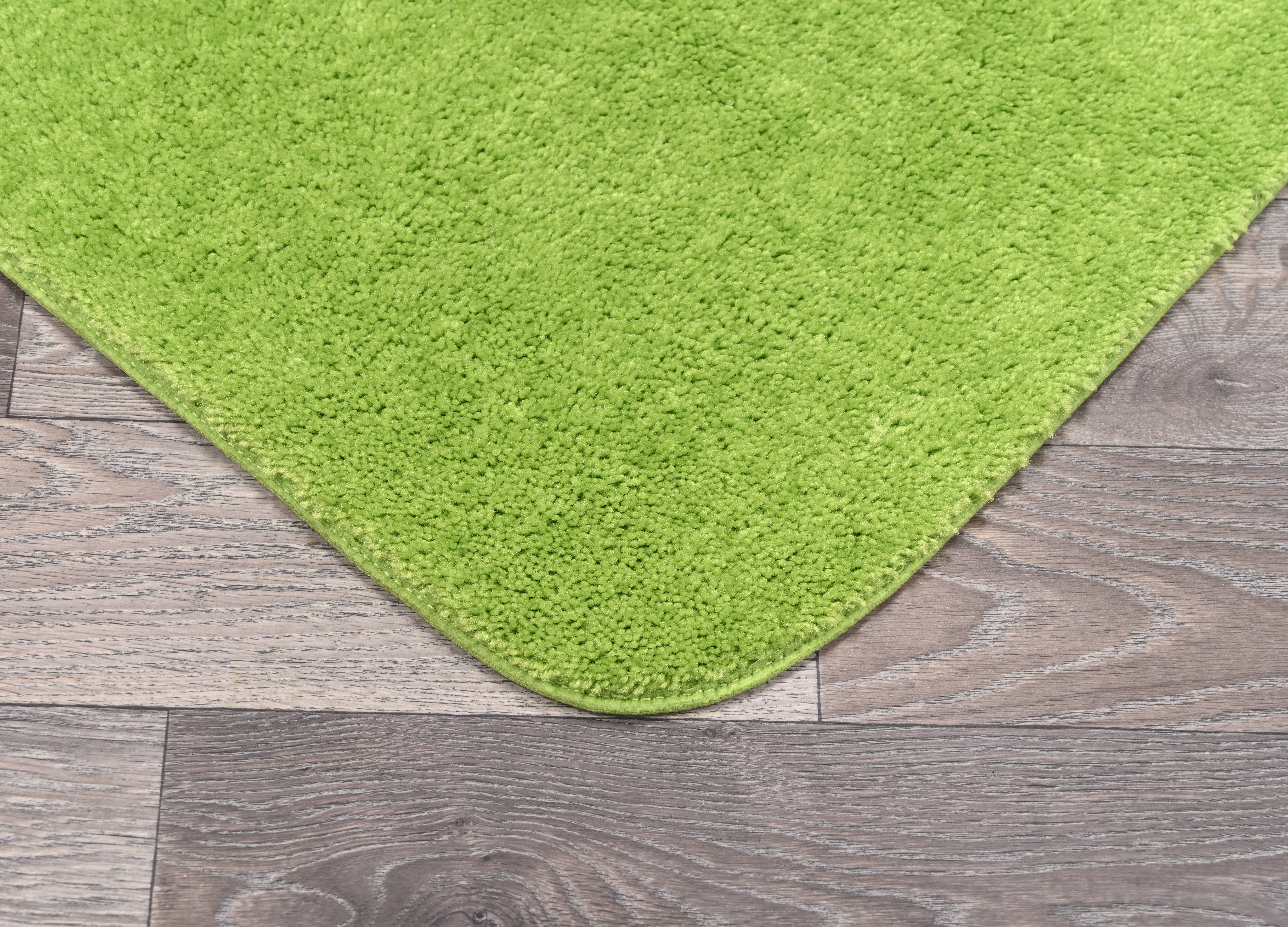Garland Rug Traditional Washable Nylon Lime-Aid Bath Rug, 30" x 50"