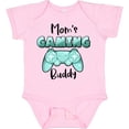 thumbnail image 3 of Inktastic Mom's Gaming Buddy Aqua Controller Boys or Girls Baby Bodysuit, 3 of 5