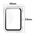 thumbnail image 4 of Pour Huawei Watch D Étui de Protection Antichoc en PC avec Verre Trempé, iPhone 12 Pro Max, 4 of 7