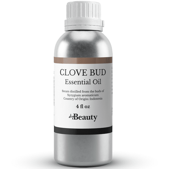 Bulk Clove Essential Oil - 4 fl oz - Large Size Bottle - 100% Pure High Eugenol Content by DIYBeauty