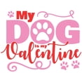 thumbnail image 2 of CafePress - Dog Is My Valentine Mug - 11 oz Ceramic Mug - Novelty Coffee Tea Cup, 2 of 4