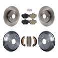 thumbnail image 1 of Transit Auto Front Rear Disc Brake Rotors Semi-Metallic Pads and Drum Kit for Car Smart Fortwo K8A-104945, 1 of 11