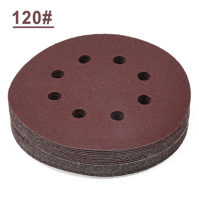 20Pcs 5 Inch 125Mm Sanding Discs Hook And Loop Sandpaper 40-1500Grit Sanding Paper Buffing Sheet For Random Orbital Sander
