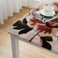 thumbnail image 5 of BANET Embroidered ,Cut Work Coffee Table cover,Beige Table Doily Flower Washable Table Cloth white, 5 of 8