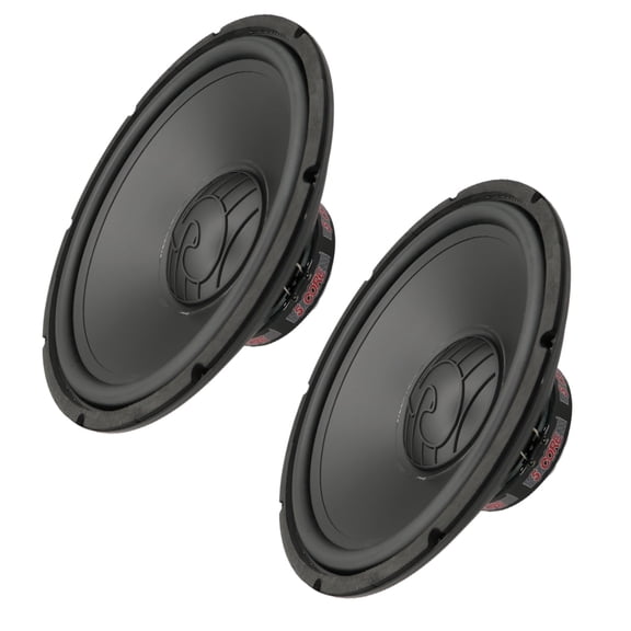 5 Core 15" Subwoofer Pair 500W Car Audio Woofer 4 Ohm Replacement Deep Bass Sub w 60 Oz Magnet