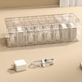 thumbnail image 6 of 2PC Portable Card Storage Box and Desktop Organizer for Trading Cards and Business Cards, Durable Multi-Functional Card Collection Case for Home and Office Stationery Supplies, 6 of 7