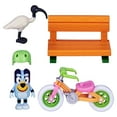 thumbnail image 3 of Bluey and Bicycle 2.5-3 inch Figure  Vehicle and Figure Pack, Preschool, Ages 3+, 3 of 4