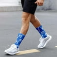 thumbnail image 4 of Funny Baseball Novelty Print Crew Socks for Men Women Comfortable Athletic Socks for Sports Christmas Holiday Gifts, 4 of 6