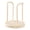 Beige, variant on Lubelski Paper Cup Dispenser Durable Space-Saving Inverted Mouthwash Cup Holder for Kitchen Bathroom Vanity Countertop