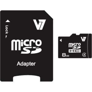8GB MICRO SDHC CLASS4 W/SD ADAPTER INCLUDING RETAIL