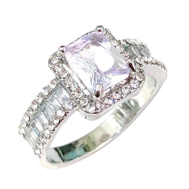 Anillo Especial Boda Mujeres Novia Joyería Anillo para Novia Compromiso Los Anillos