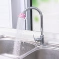 thumbnail image 1 of Una extensión de grifo de agua rosa con dibujos animados, válvula de filtro, dispositivo de ahorro de agua, regulador de agua antisalpicaduras, lavado de manos y ducha Rojo Verde, 1 of 5