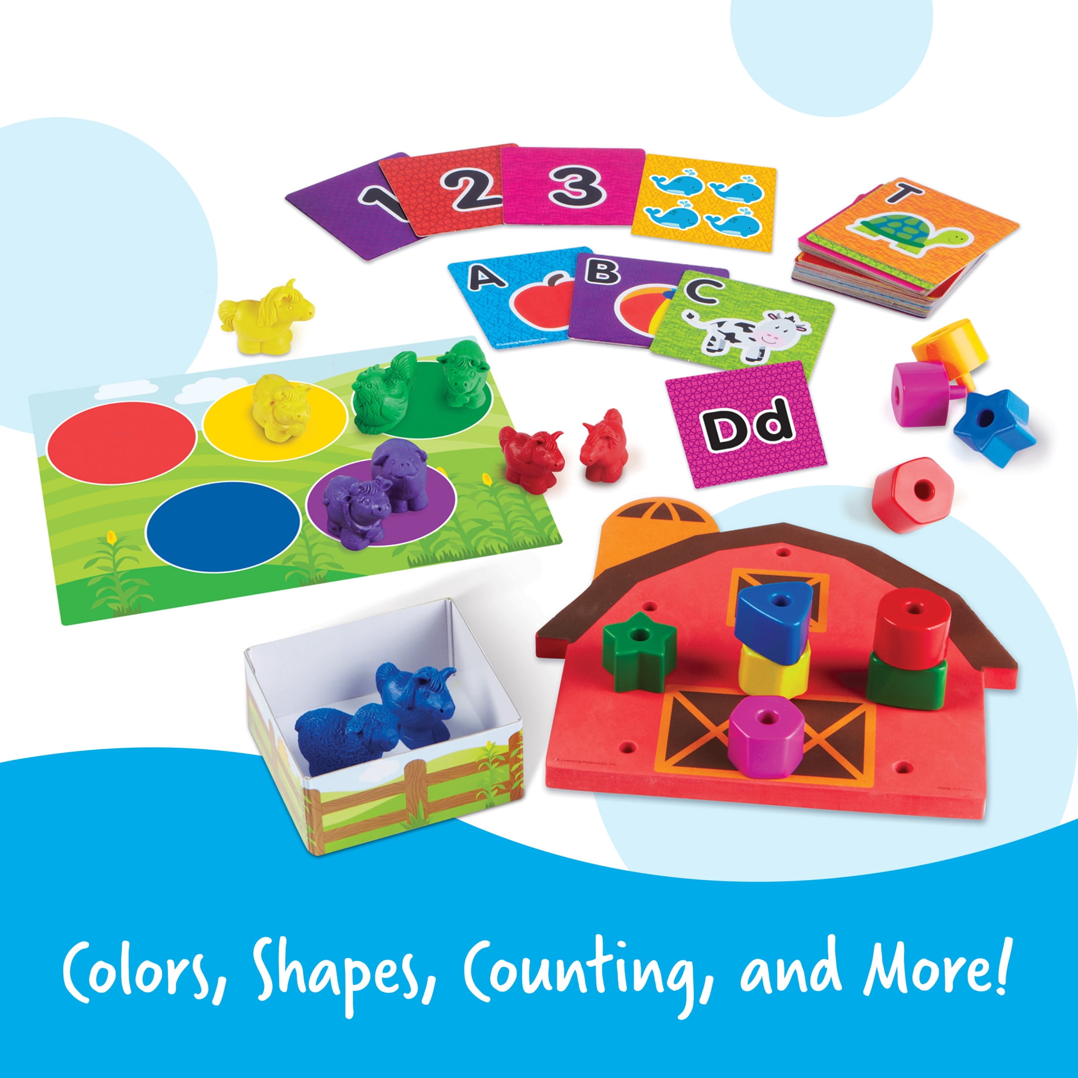 Learning Resources All Ready for Toddler Time Activity Set, Playset, Ages 2+