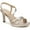 Warm Silver, variant on Naturalizer Women's Brenta Strappy Dress Sandals Warm Silver 10W