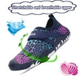 thumbnail image 2 of Cyiecw Grils Boys Water Shoes Kids Lightweight Quick Dry Aqua Socks Barefoot Slip On Beach Sport Shoes, 2 of 7