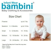 Bambini Layette Infant Side Snap Short Sleeve Shirt - 2 Pack