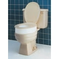 Carex Raised Toilet Seat Elevator Elongated Toilet Seat