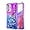 Purple/Blue, variant on for Galaxy A53 Case,Samsung A53 5G Case with HD Screen Protector,Gradient Quicksand Glitter Liquid Floating Waterfall Durable Girls Cute Phone Case for Samsung Galaxy A53 5G (Purple/Blue)