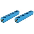 thumbnail image 1 of 2 Interstate Pneumatics Aluminum Rectangle Pencil Manifold 4 Way Outlet 1/4" NPT Female FPM44S, 1 of 3