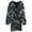 Black - hibiscusjungle, variant on GUESS Womens Rhodes Jungle Asymmetrical Dress, Black, Small