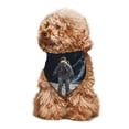 thumbnail image 4 of Naloa Astronaut Standing In The Moon Dog Bandanas 1PC Washable Triangle Dog Scarfs Premium Durable Fabric, for Small Medium Large Dogs and Cats, 4 of 6