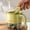Yellow, variant on Glass Spice Jars,Spice Containers With Spoons, 400ml Spice Bottles, Mini Seasoning Storage Jars With Flapper Caps For Salt, Sugar, Peppers, Chili In Kitchen