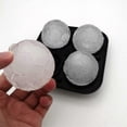 thumbnail image 5 of Silicone Rugby Ice Tray Shape Whisky Ice Ball Maker Hockey Mold, 5 of 5