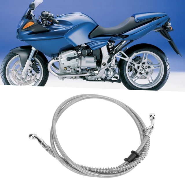 Línea De Freno De Motocicleta, Tubo De Freno De Motocicleta Seguro Universal Aislamiento Térmico 150 Cm/59,1 Pulgadas De Longitud Para Ciclo Automático