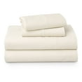 Better Homes & Gardens 400 Thread Count Hygro Cotton Bed Sheet Set, Queen, Vanilla Dream