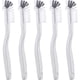thumbnail image 1 of 5 Piece Cleaning Dish Scrub Brush Kitchen Sink Bathroom Brushes, Household Pot Pan Dishwasher Edge Corners Grout Deep Cleaning Brush With Stiff Bristl, 1 of 5