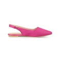 thumbnail image 3 of BLISSFUL STEP Chaussures pour Femmes de la Saint-Valentin à Bride Arrière à Bout Pointu Chaussures Plates Rose Vif 6, 3 of 7